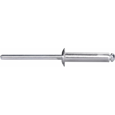 EXTOL PREMIUM nity trhacie hliníkové sada 500ks, O 4,0x19mm plochá hlava 8813858