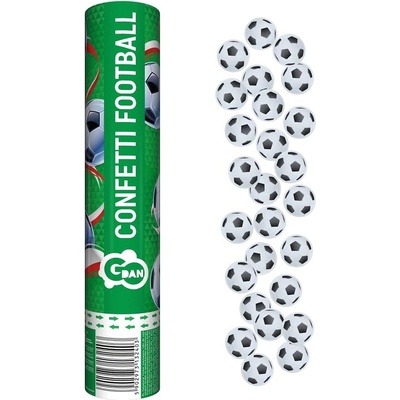 Vystreľovacie konfety futbal 30cm