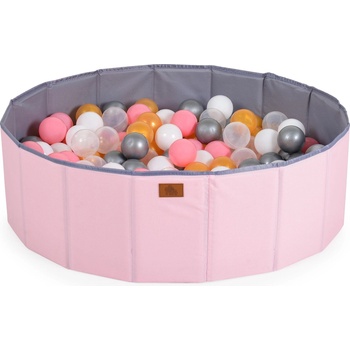 Moni Toys Сгъваем басейн с 90бр. топки Melo-розов (112542)