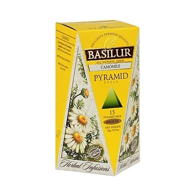 Basilur Herbal Camomile Pyramid 15 x 1,2 g