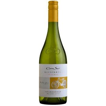 Image 1 of Cono Sur Vineyards & Winery Cono Sur BICICLETA Chardonnay - реколта 2021 750 ml