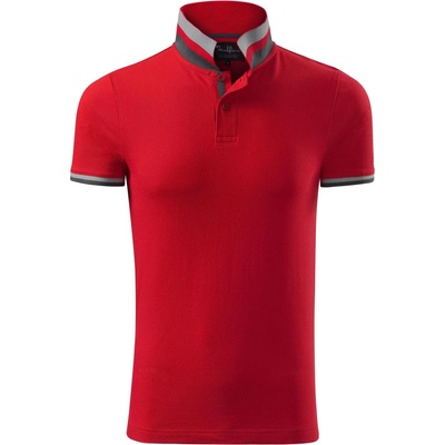 MALFINI Malfini premium collar up 256 / Мъжка поло тениска - червена s (2567113)