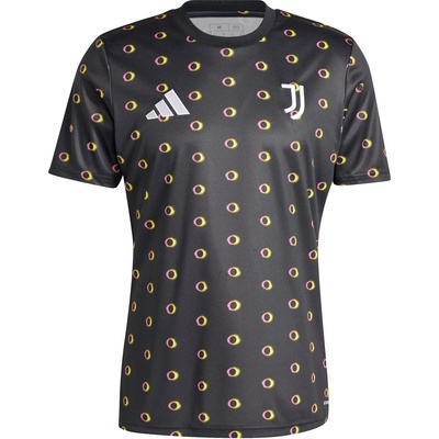 adidas Juventus Pre Match Shirt 2024 2025 Adults - Black