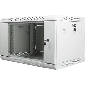 Lanberg rack cabinet 19 wall-mount 6U / 600x450 for self-assembly (flat pack), grey (WF01-6406-10S)