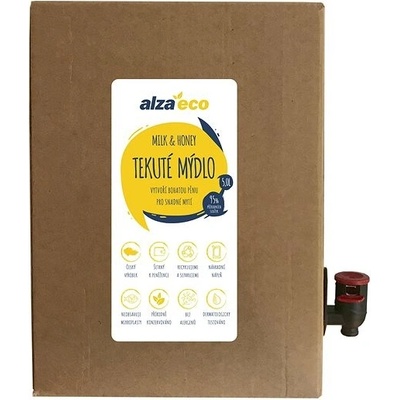 AlzaEco tekuté mydlo Milk & Honey 5 l