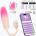 INTOYOU App Series NexEgg Motion Vibrating Egg with Thrusting App Beige-Pink