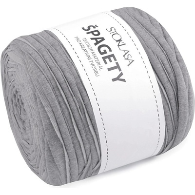 Prima-obchod Špagety / příze 550 g, barva 19 melír šedá různé odstíny