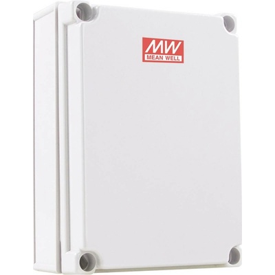 MEAN WELL pouzdro, Průmyslová skříň, Venkovní kryt 125 x 175 x 75 PC, polykarbonát, plast šedá 1 ks