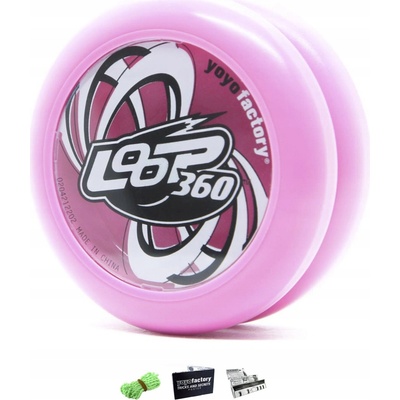 Yoyo pro loopování YoYoFactory Loop 360 růžové