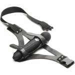 XR Brands Kолан за захващане на Wand масажор към тялото Thunder Strap
