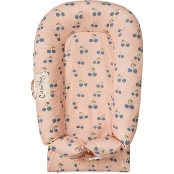 Cotton Hug Бебешко гнездо Cotton Hug - Черешки (CH057)
