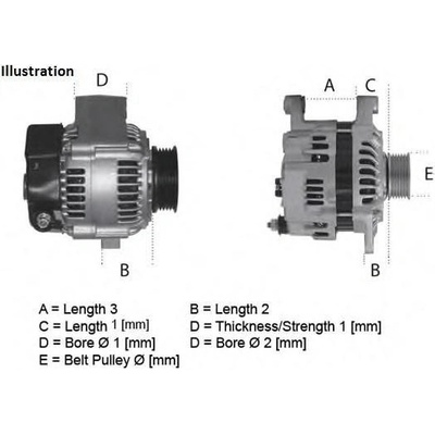 LUCAS ELECTRICAL Alternátor LUE LRA02077
