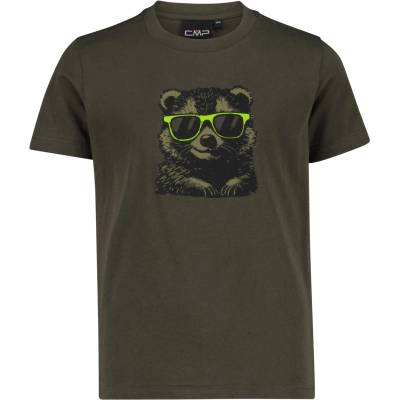 CMP Детска тениска CMP Kid's T-Shirt Print T-shirt - Oil Green - размер 128 (EU) (704-3999-1512)