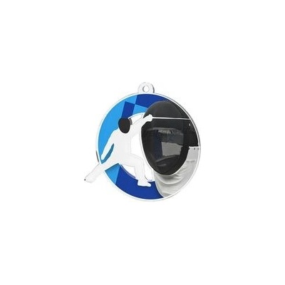 Poháry Bauer Akrylátová medaile MDA0020M85 Šerm
