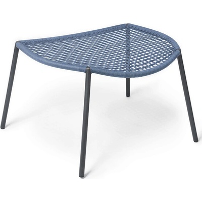 FISCHER MÖBEL Záhradná podnožka BLOOM Lounge 3220AS-442 blue