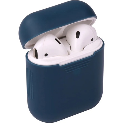 Next One Калъф за слушалки Next One - Silicone, AirPods, син (AP-SIL-BLU)