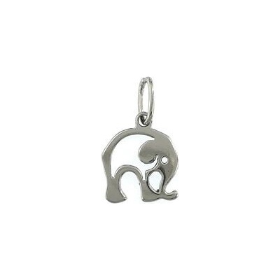 Infinitysilver Stříbrný přívěsek slon 441654
