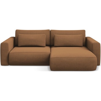 makamii Теракотен разтегателен ъглов диван с място за съхранение (десен ъгъл) Kapua - Makamii (KAPUA_RCF_S_24_P1_C9)