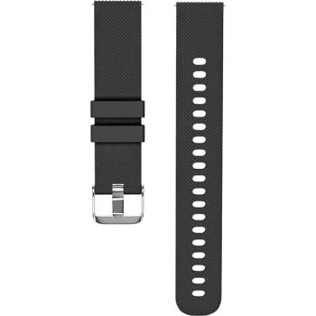 Eternico Essential with Metal Buckle Universal Quick Release 18 mm Solid Black AET-QR18EMB-SoBl