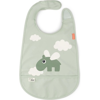 Done by deer Лигавник с джоб Happy Clouds зелен (1333283)