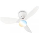 Brilo - LED димируем таванен вентилатор LUFITO LED/15W/230V 3000/4000/6000K бял + дистанционно управление (BL2363)
