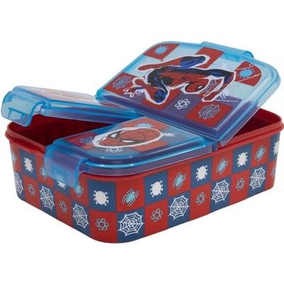 Stor Multibox na desiatu Spiderman Arachnid s 3 priehradkami