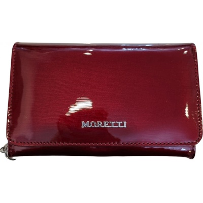 Katrin's Fashion Kožená peňaženka Moretti p16-moretti červená