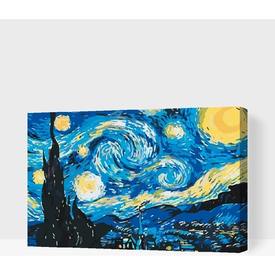 Vymalujsisam Maľovanie podľa čísiel Vincent Van Gogh Hviezdna noc