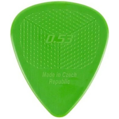 Janíček Picks D-Grip - trsátko 0,38 mm - 1,60 mm, Tvrdost trsátek 0,53 mm