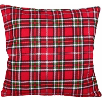 Forbyt Vánoční bavlna Kostka červená 20491 40 x 40 cm
