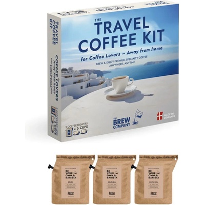 The Brew Company Travel Coffee Kit 3 x 300 ml