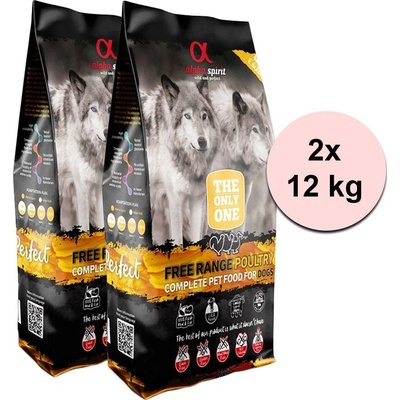 Alpha Spirit The Only One Poultry 2 x 12 kg