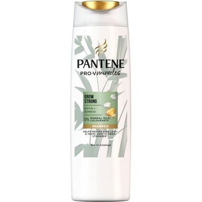 Pantene Pro V Pantene Grow Strong šampón s Bambusom a Biotínom 300 ml