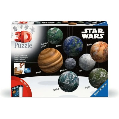 Ravensburger - Puzzle 3D puzzle Star Wars Galaxie - 600 piese