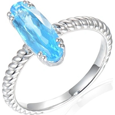 Gems prsten Calm bílé zlato a modrý topaz 585 38 14094.1B00.0.54.603