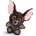 NICI Плюшена играчка, Nici Glubschis, Прилепче Баку, 15 cm