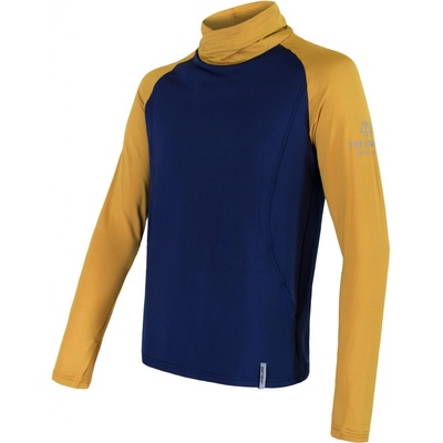 Sencor Coolmax Termo pánska mikina tm.modrá/mustard