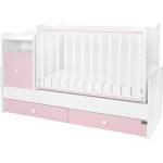 Lorelli Трансформиращо се детско легло Lorelli - Trend Plus, бяло и Orchid Pink (10150590038P) - baby