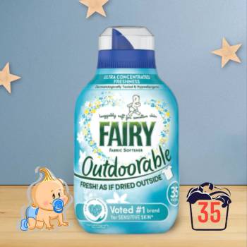 Fairy Outdoorable Концентриран омекотител 490мл 35пр (2786)
