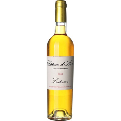 Château D'Arche Sauternes Grand Cru sladké bílé 2004 14% 0,5 l (holá láhev)