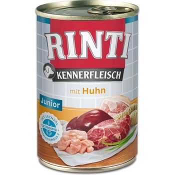 RINTI Kennerfleisch Junior Huhn мокра храна за кучета - пилешко 400 г