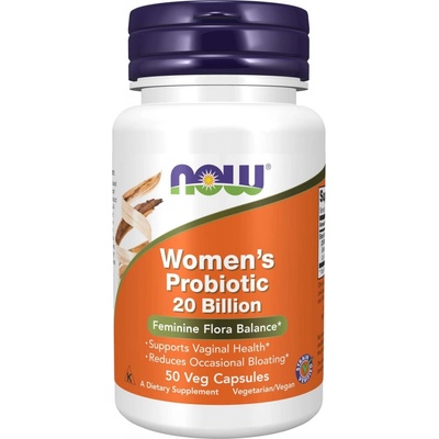 NOW Women's probiotic probiotika pro ženy 20 miliard 50 rostlinných kapsúl