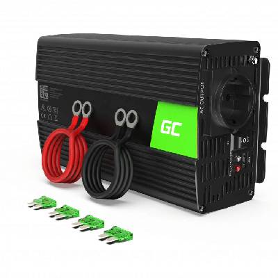 Инвертор за кола - Green Cell Voltage Car Inverter 12V to 220V 1000W/2000W