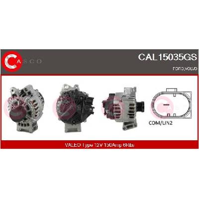 Alternátor CASCO CAL15035GS