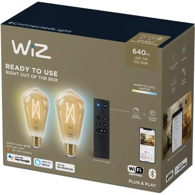 Philips 8719514550155 LED inteligentná žiarovka 7W E27 640 lm 2000-5500K