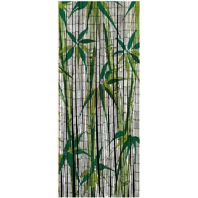 Maximex Zelený bambusový závěs do dveří 200x90 cm Bamboo - Maximex - zelená