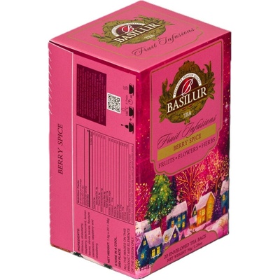 BASILUR Christmas Fruit Berry Spice 20 x 1,8 g