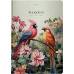 Shkolyaryk Publishing House Тетрадка, A4, хоризонтална, 80 страници, твърда подвързия, SHKOLYARYK "Passion" A4-IC-080-7034L (A4-IC-080-7034L)