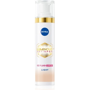 Nivea Luminous 630 Anti Spot озаряващ СС крем SPF 30 цвят Light 40ml