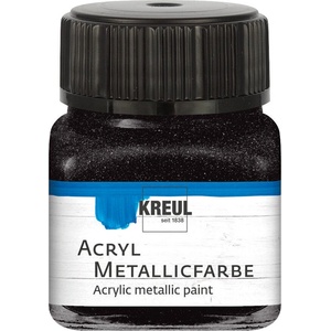Kreul 77285 АКРИЛНА боя Black 20 ml (77285)